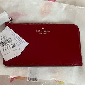 Kate Spade Red Jam Wristlet - Brand New
